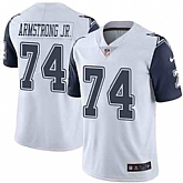 Nike Men & Women & Youth Cowboys 74 Dorance Armstrong Jr. White Color Rush Limited Jersey